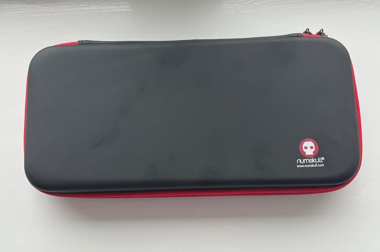 Boxed Switch 1 Neon Red & Blue with Carrier Case