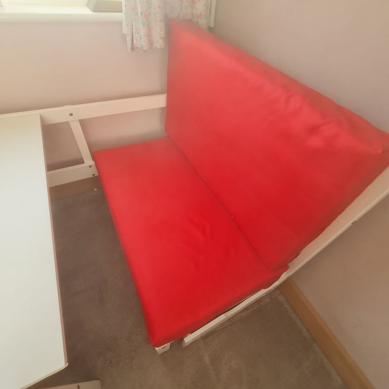 Noa & Nani High Sleeper Cabin Bed with Underseating Area and Storage Drawers, Very Good Condition 
