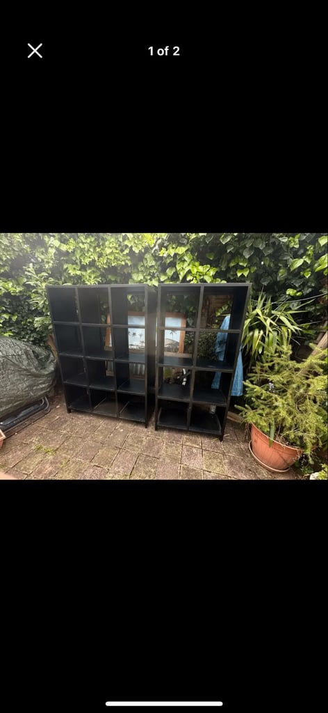 image for 3 Different shape sizes record Shelves or Josh Shelves