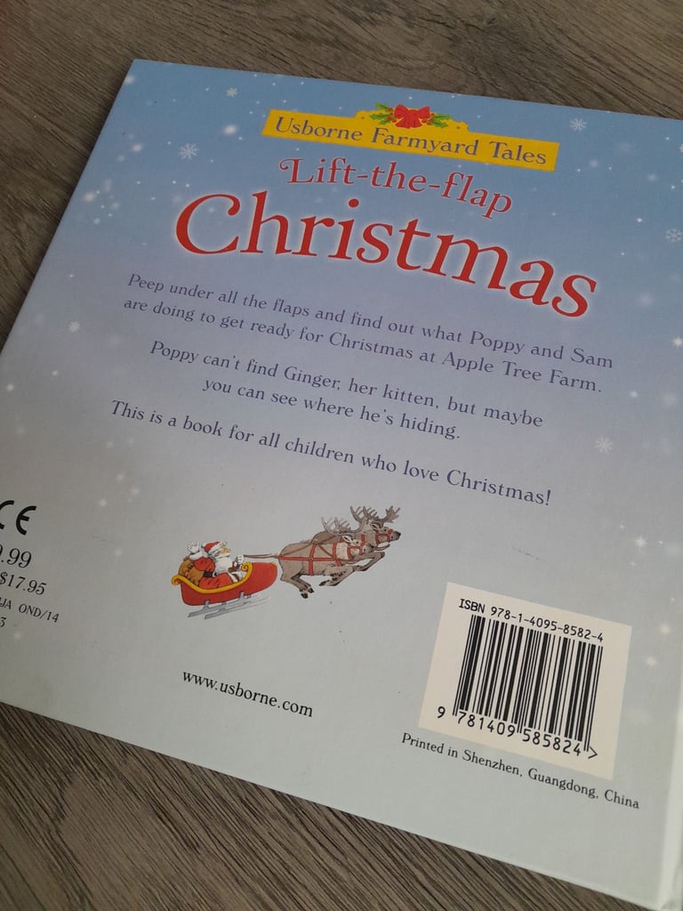 Children's Christmas books x5 Peppa Pig Farmyard Tales Santa Claus