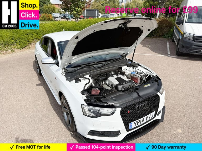 2014 Audi S5 3.0 TFSI V6 Black Edition Sportback S Tronic quattro Euro 5 (s/s) 5dr HATCHBACK Petr...