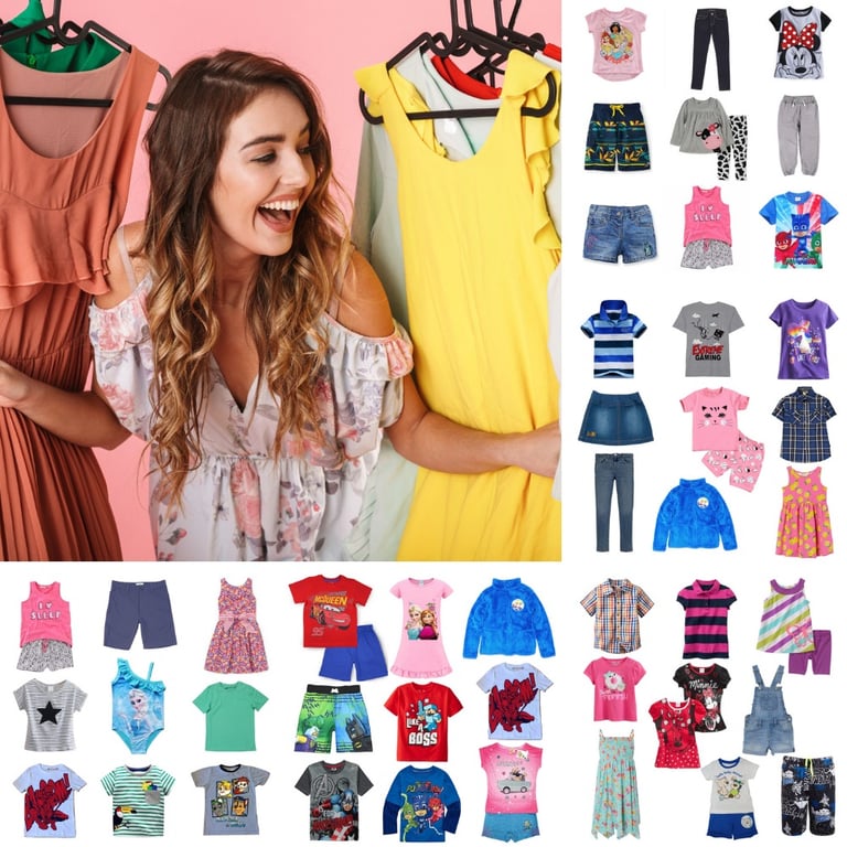 Wholesale Children's clothing parcels for market traders and shops