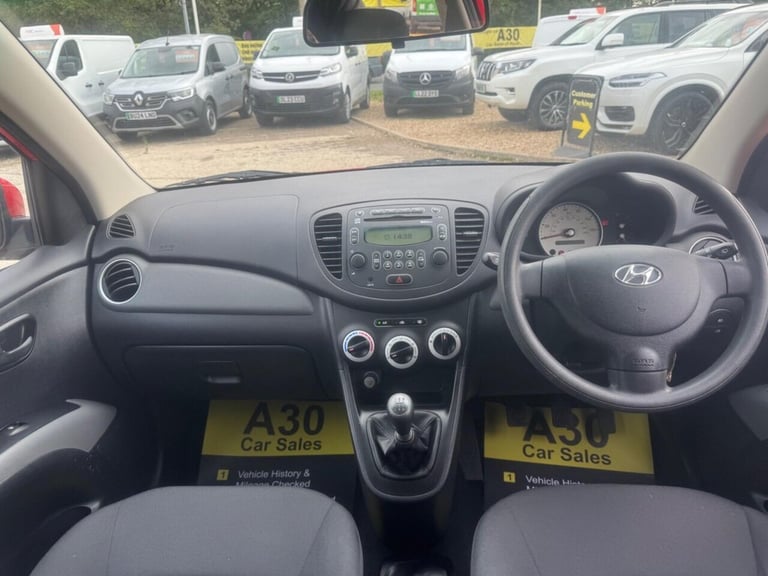 2010 Hyundai i10 1.2 Comfort 5dr HATCHBACK PETROL Manual