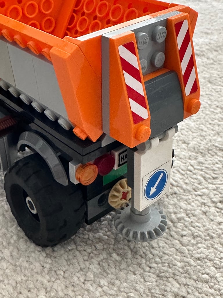 Lego snowplough 