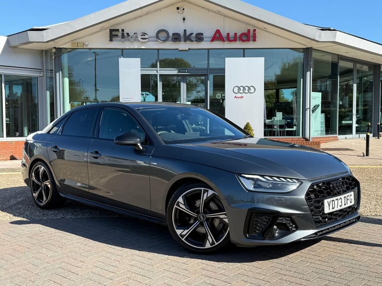 2023 Audi A4 2.0 TDI 35 Black Edition Saloon 4dr Diesel S Tronic Euro 6 (s/s) (163 ps) SALOON Die...