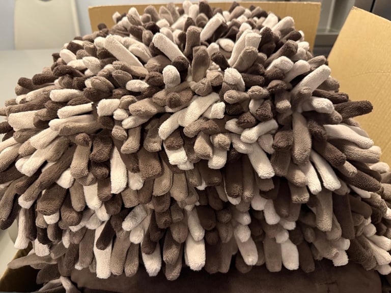 image for Large cushions brown & beige 5 off