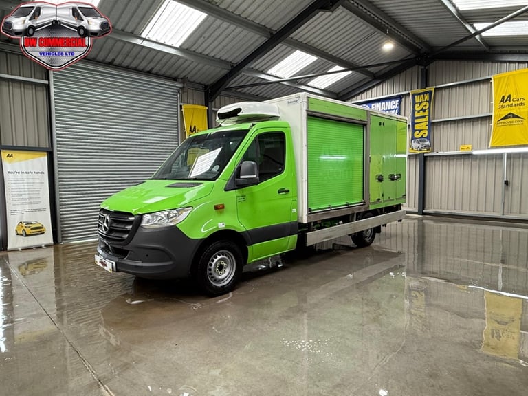 2020 Mercedes-Benz Sprinter Mercedes Sprinter 2.1CDI Eu6 314 CDI RWD Fridge + VAT Freezer Box Van...