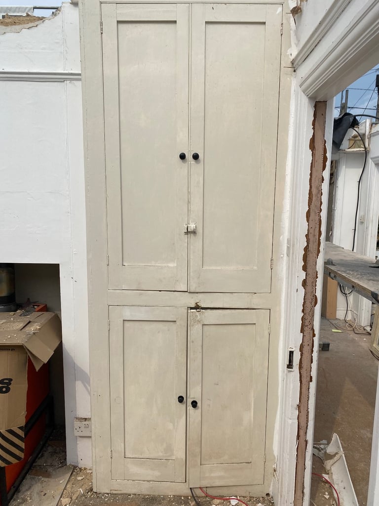 image for Lovely set of 4 1920s doors in frame 