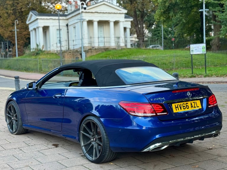 Mercedes-Benz, E CLASS, Convertible, 2016, Semi-Auto, 2143 (cc), 2 doors