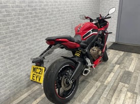 2021 ( 21 PLATE ) HONDA CBR 650 RA-M IN RED WITH ONLY 4061 MILES.