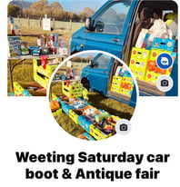 Weeting Saturday car boot & antique fair 