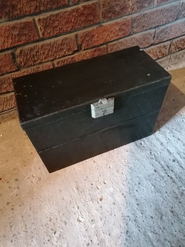 Steel File Box, No Key.