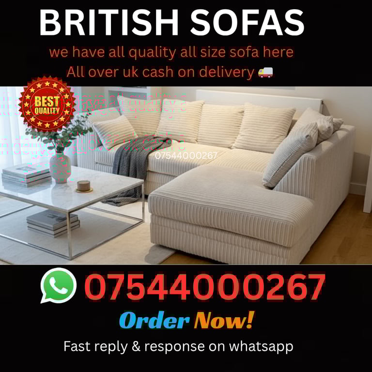 image for Modern Corner & 3+2 Sofas – Stylish Comfort for Every Home