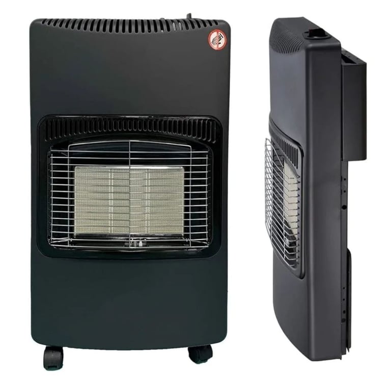 image for Foldable flat gas heater with first bottle