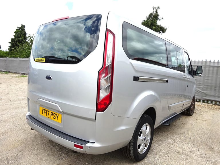 2017 17 REG FORD TOURNEO CUSTOM 310 TITANIUM DIESEL 9 SEATS MPV DAMAGED SALVAGE