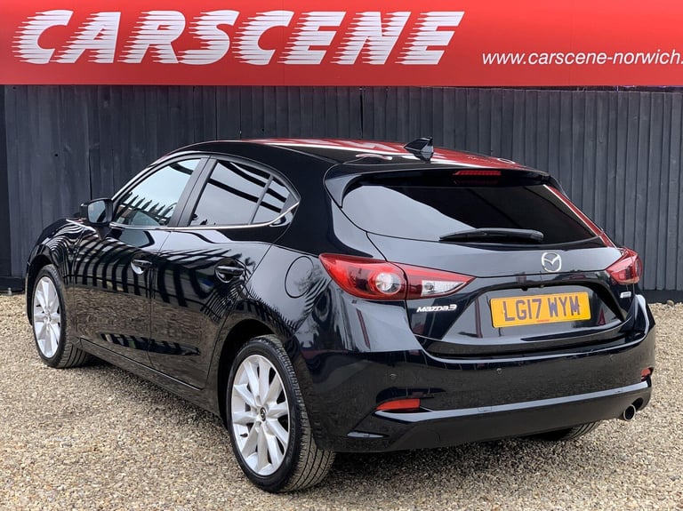 2017 Mazda Mazda3 1.5 SKYACTIV-D Sport Nav Euro 6 (s/s) 5dr HATCHBACK Diesel Manual