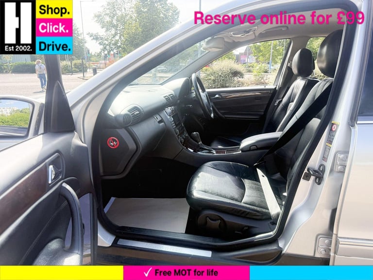  Mercedes-Benz C Class 1.8 C200 Kompressor Elegance SE 4dr Petrol Automatic