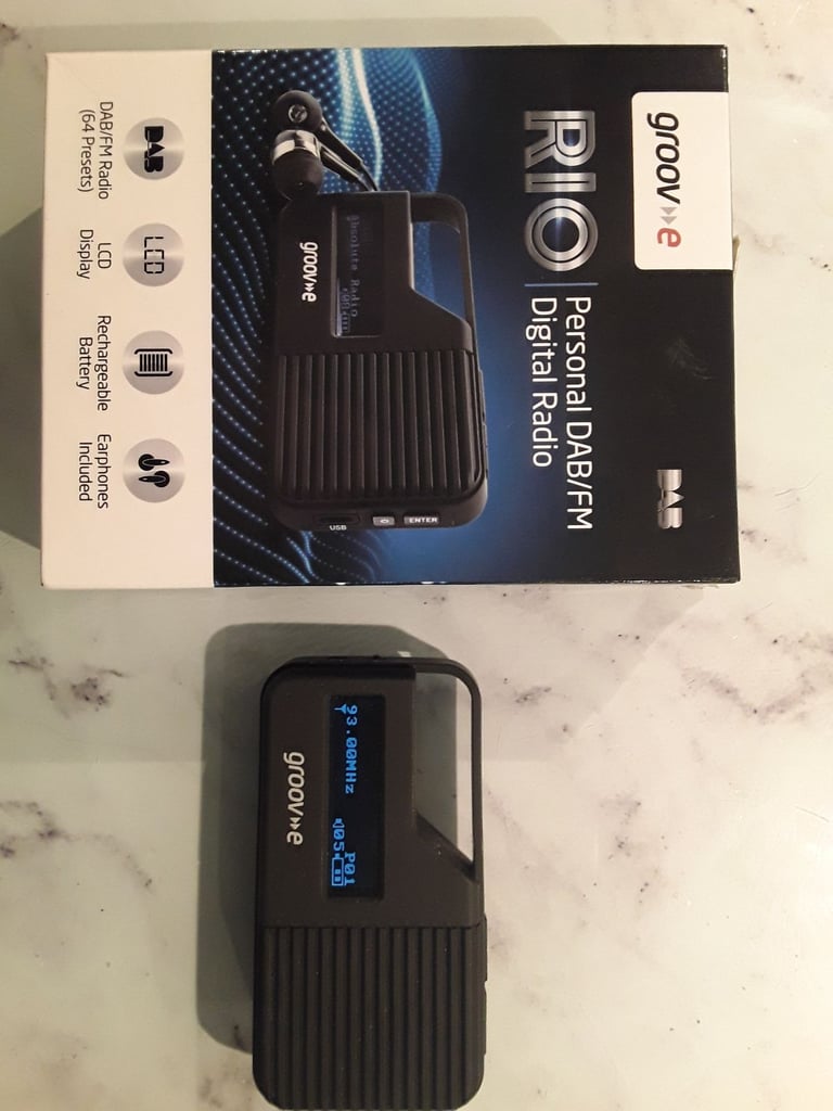 image for Small Portable DAB Radio