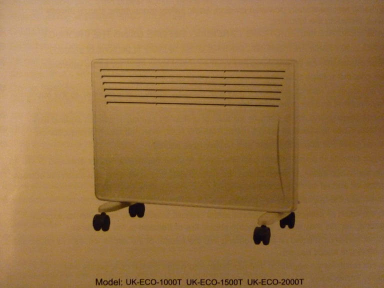 image for Slimline panel Heater with Digital  timer, brand new.