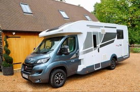 2020 Roller Team T-Line 740. 3,950 miles from new. 4 Berth. Virtually new.