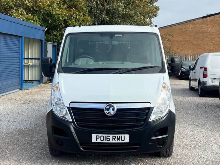 2016 Vauxhall Movano F3500 L3H1 2.3 CDTI CRC DROPSIDE CREWCAB/DROPSIDE Diesel Manual