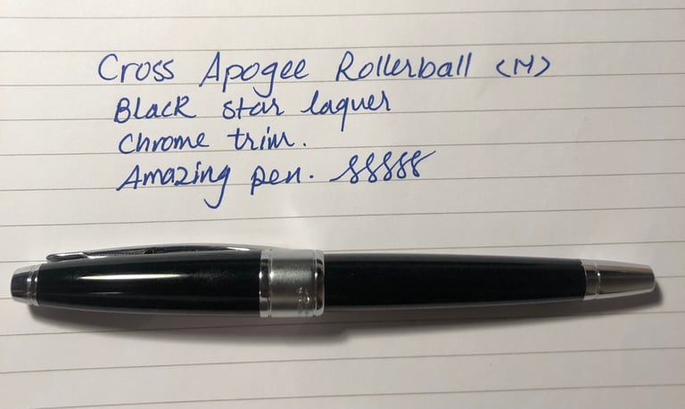 Cross Apogee rollerball pen
