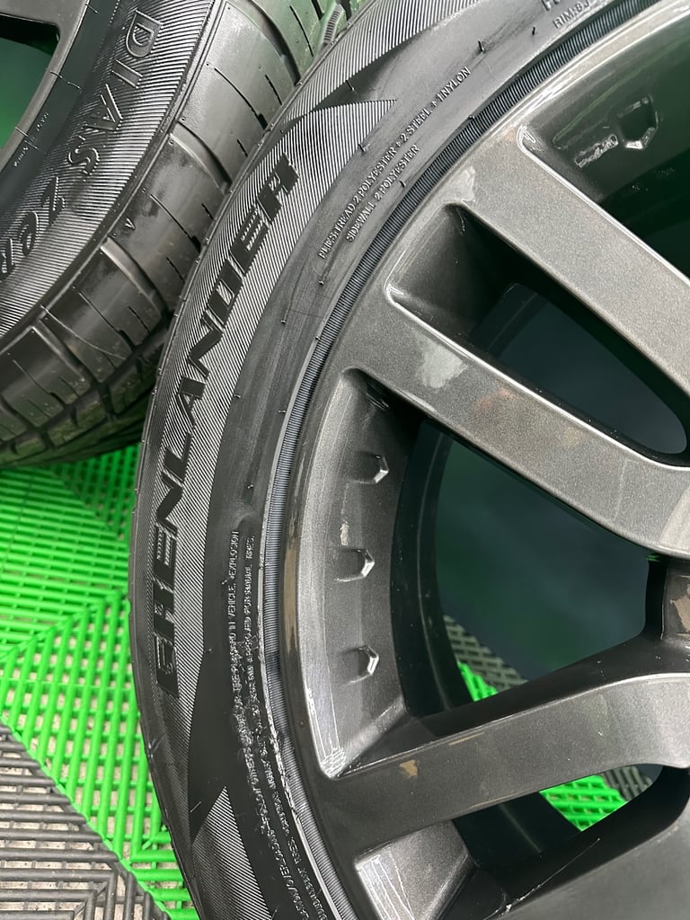Discovery 4 / 3 HSE Powdered Technical Grey 20” Alloy Wheels - style 510 Landmark & NEW tyres!