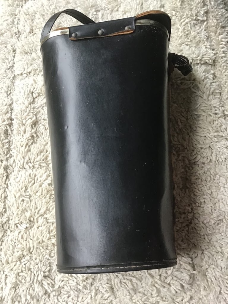 VINTAGE KNITTING STORAGE BOX/BAG
