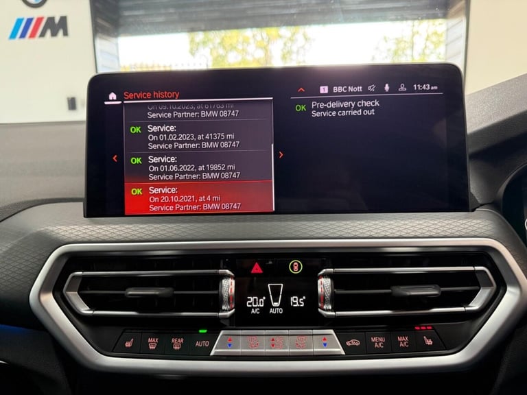 2021 BMW X3 2.0 30e 12kWh M Sport Auto xDrive Euro 6 (s/s) 5dr ESTATE PETROL/ELECTRIC Automatic