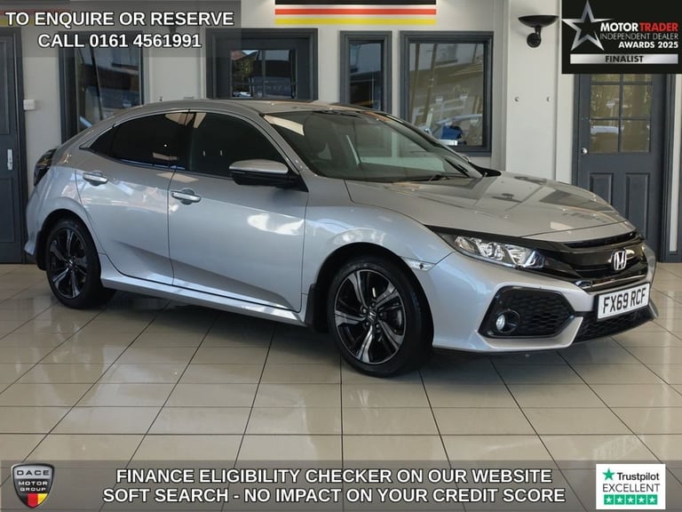 2019 Honda Civic 1.0 VTEC Turbo SR Hatchback 5dr Petrol Manual Euro 6 (s/s) (126 ps) Hatchback Pe...