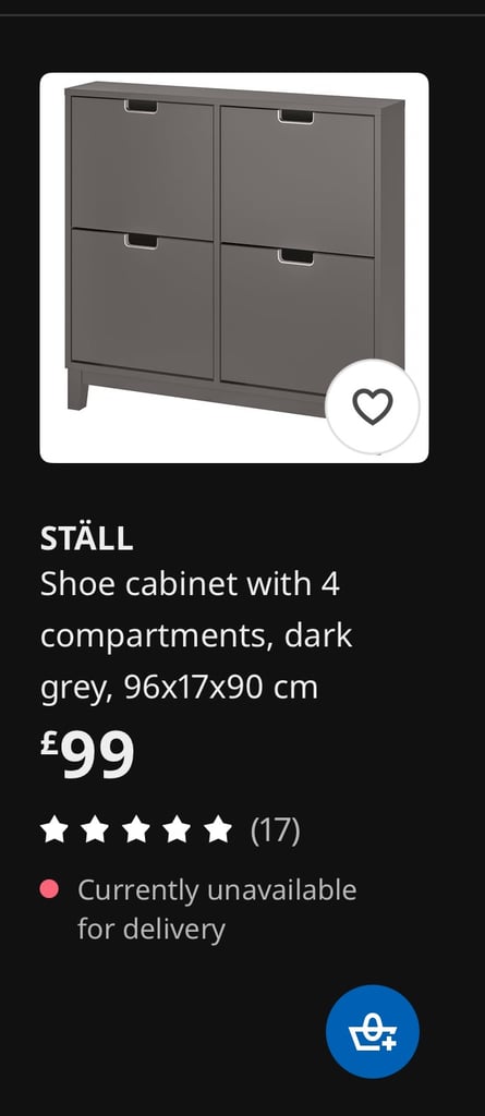 IKEA shoe storage 