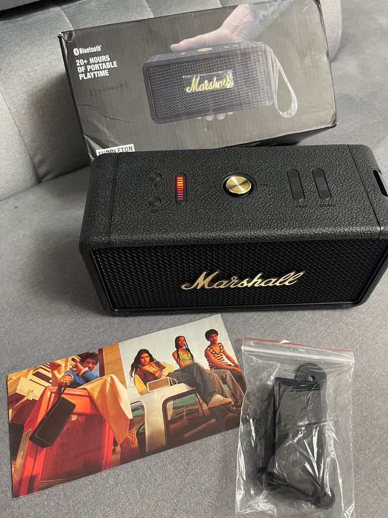 Marshall speaker original with barcode 