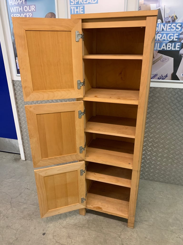 Habitat Olivia Freestanding Beech Kitchen Dining Larder / Pantry unit 