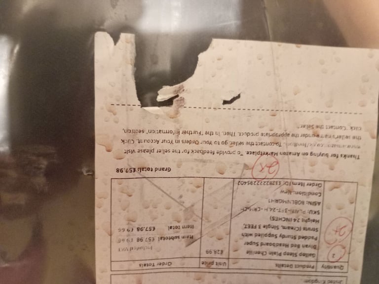 Pair of headboards for single beds