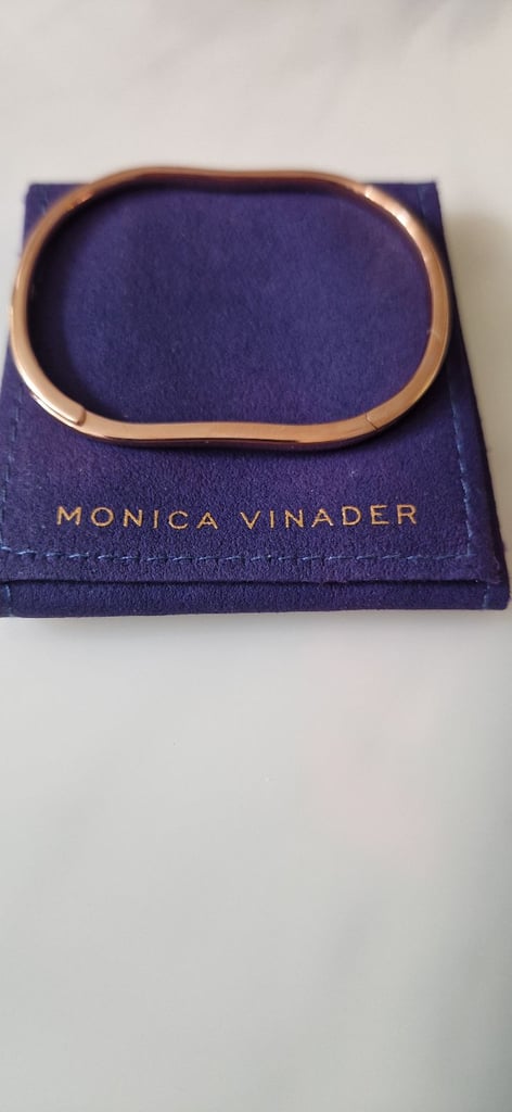 image for Monica  Vinader new rose gold bracelet 