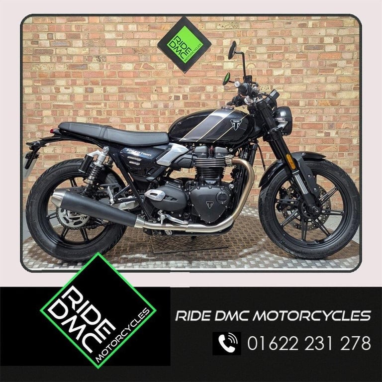 image for TRIUMPH SPEED TWIN 900 LOW MILEAGE 2025 - ULEZ COMPLIANT - WARRANTY 1/2/27 -