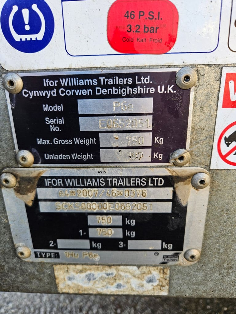 Ifor Williams 6x4 Trailer