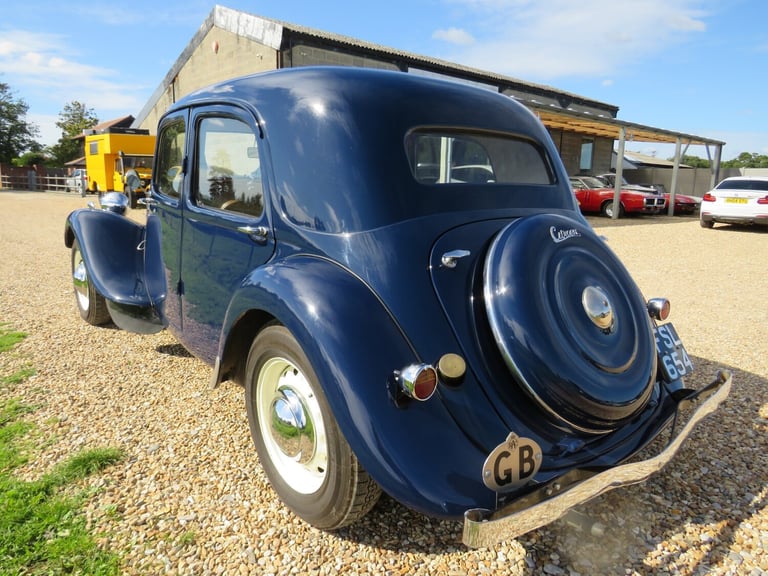 1961 Citroen Traction Saloon Petrol Manual