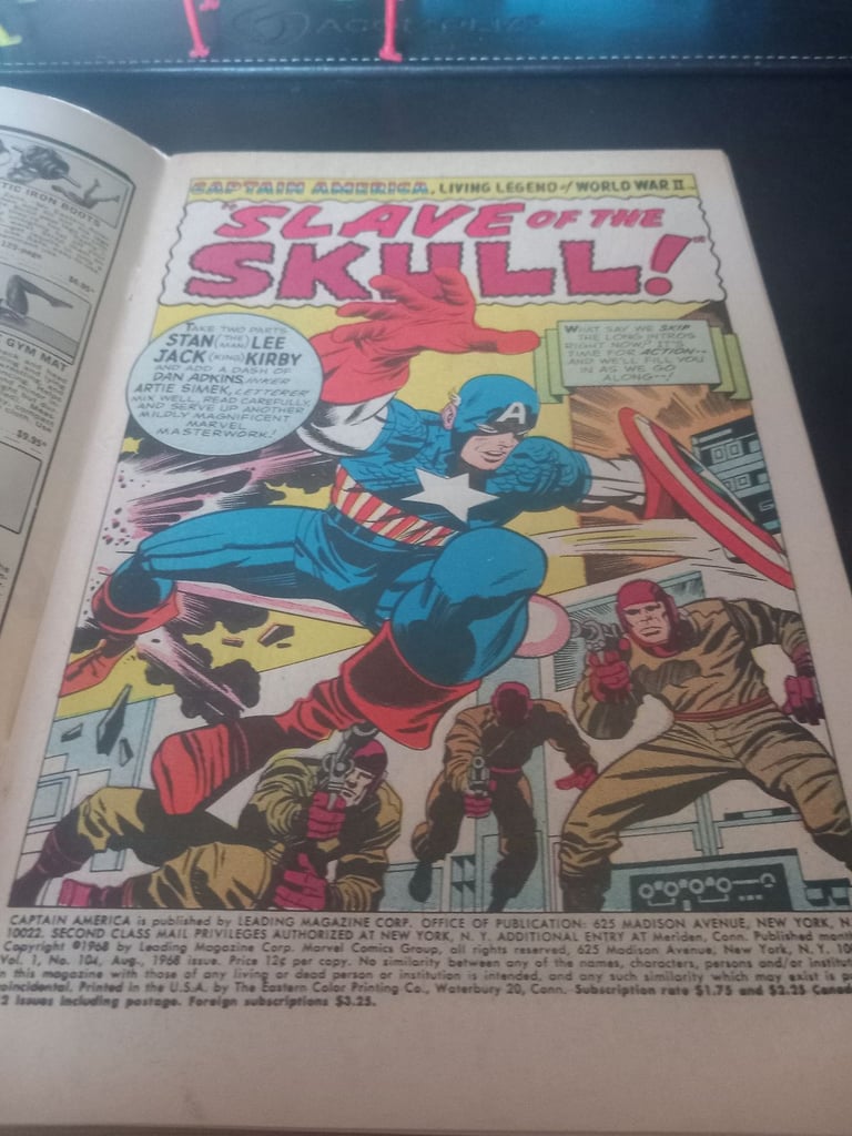 High grade Captain America 104 for sale!