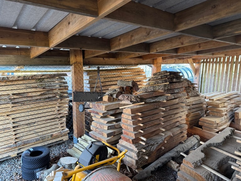 Elm,Beech, Sycamore, Lime Hardwood Air Dried Boards