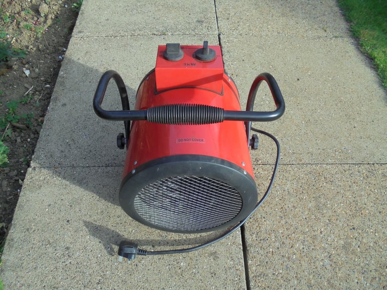Kingavon 3KW Tilting Workshop Cylinder Fan Heater