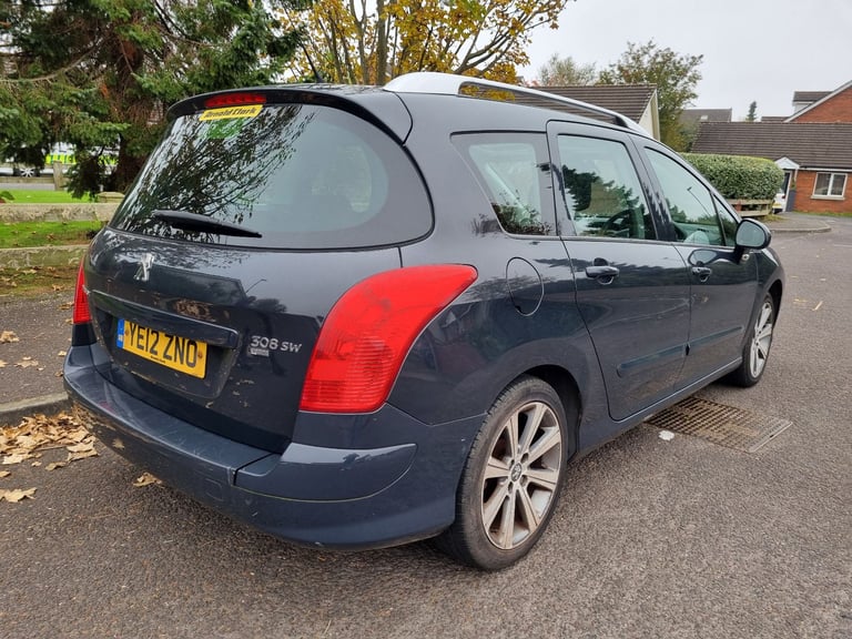 Peugeot, 308, Estate, 2012, Manual, 1560 (cc), 5 doors