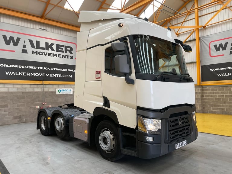 image for RENAULT T460 COMFORT *EURO 6* 6X2 TRACTOR UNIT – 2018 – FL68 ELC