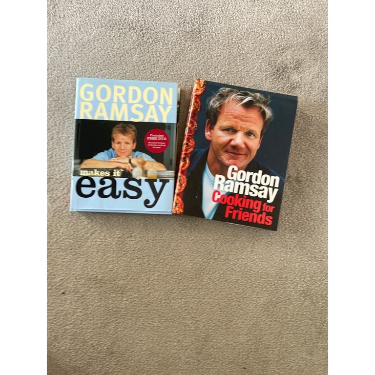 2x Gordon Ramsay cook books 