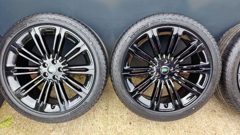 Genuine Range Rover 23" Style 1075 Alloy wheels Sport Vogue L460 L461 Black