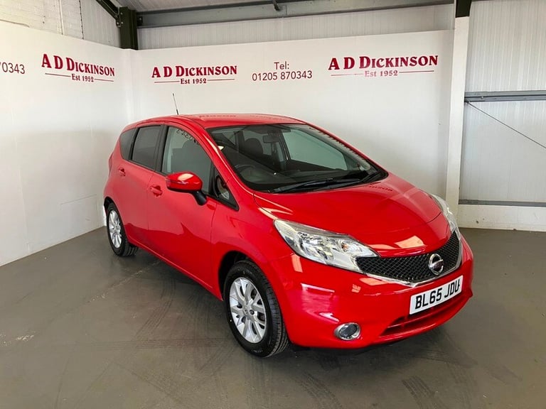 2015 Nissan Note ACENTA MPV Petrol Manual