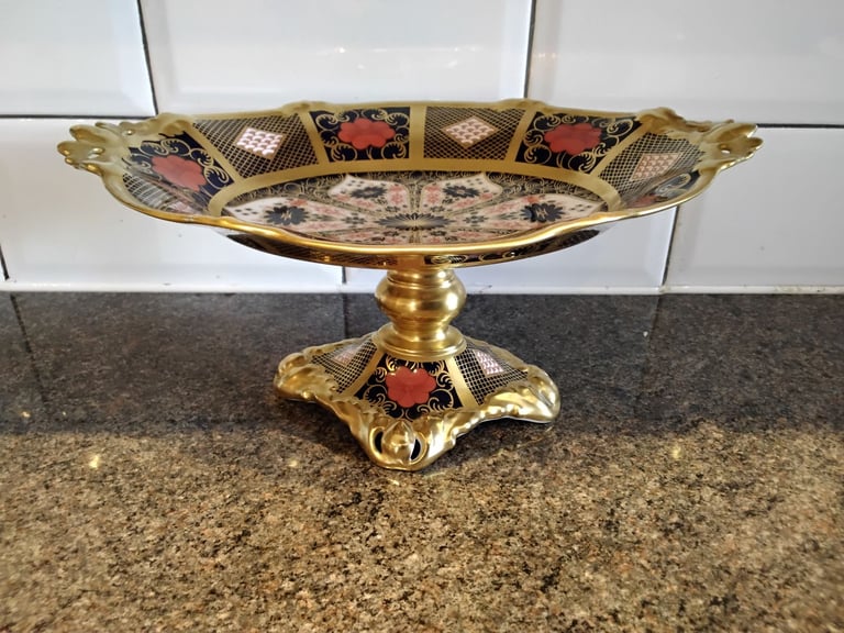 ROYAL CROWN DERBY SGB OVAL COMPORT 1st QUALITY 