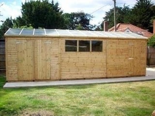 image for GARDEN SHEDS/HEAVY DUTY WORKSHOPS ERECTED FOR FREE
