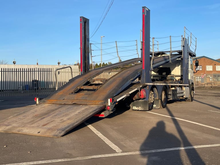 2014 7 CAR TRANSPORTER EURO 6 DAF CF 330 BELLE 26 TON HGV RECOVERY TRUCK