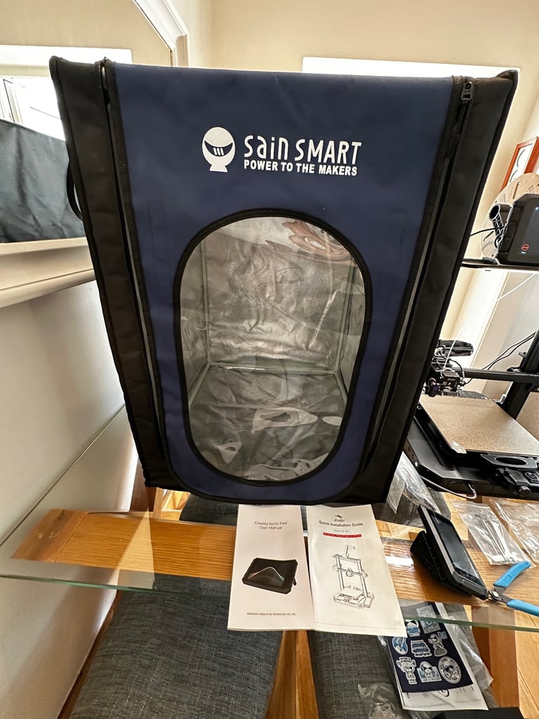 Ender 3 S1 Pro 3D Printer, Creality Sonic Pad, Enclosure.